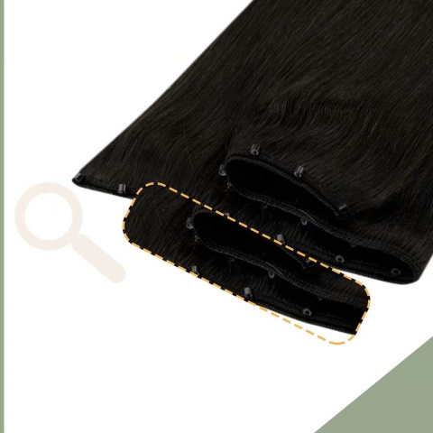 Naturalne włosy MIKRORINGI 55cm PASMO 1szt Naturalne włosy MIKRORINGI 55cm PASMO 1szt