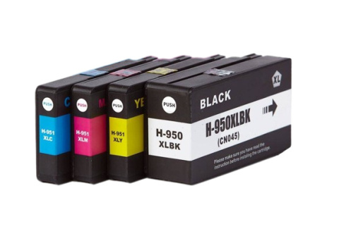 Zestaw tuszy 4x 951XL/951XL tusz do HP OfficeJet Zestaw tuszy 4x 951XL/951XL tusz do HP OfficeJet