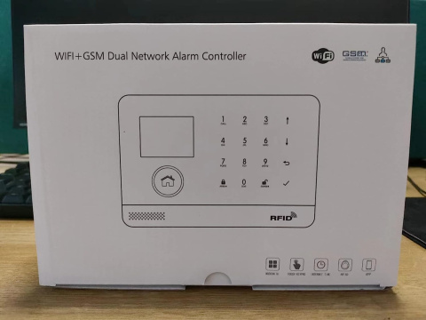 Alarm Bezprzewodowy Domowy GSM Czujnik Ruchu PGST Alarm Bezprzewodowy Domowy GSM Czujnik Ruchu PGST