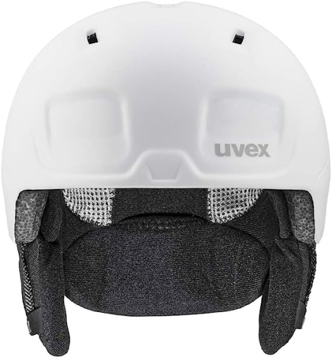 Kask narciarski snowboardowy UVEX 51-55cm biały Kask narciarski snowboardowy UVEX 51-55cm biały