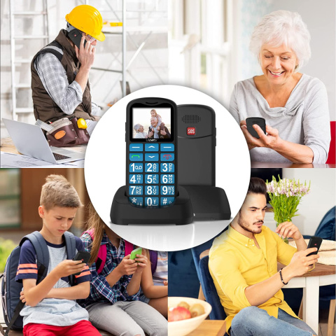TELEFON LTC DLA SENIORA GŁOŚNY SOS DUŻE KLAWISZE TELEFON LTC DLA SENIORA GŁOŚNY SOS DUŻE KLAWISZE