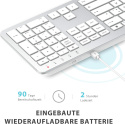 BEZPRZEWODOWA KLAWIATURA I MYSZ QWERTZ ICLEVER USB BEZPRZEWODOWA KLAWIATURA I MYSZ QWERTZ ICLEVER USB