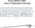 Bezprzewodowa Klawiatura Bluetooth QWERTZ ICLEVER Bezprzewodowa Klawiatura Bluetooth QWERTZ ICLEVER