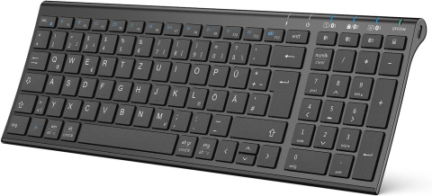 Bezprzewodowa Klawiatura Bluetooth QWERTZ ICLEVER Bezprzewodowa Klawiatura Bluetooth QWERTZ ICLEVER