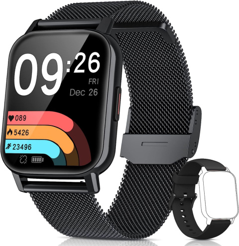 SMARTWATCH 3D MĘSKI ZEGAREK WODOODPORNY SPORT FIT