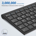 Bezprzewodowa Klawiatura QWERTZ ICLEVER USB SLIM