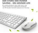 Bezprzewodowa Klawiatura QWERTZ ICLEVER USB MYSZ Bezprzewodowa Klawiatura QWERTZ ICLEVER USB MYSZ