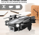 DRON T25 KAMERA HD 1080P FPV RC BATERIE ZAWIS 40m DRON T25 KAMERA HD 1080P FPV RC BATERIE ZAWIS 40m