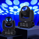Ruchoma głowica LED 100 W DMX512 240V 18 pryzmatów Ruchoma głowica LED 100 W DMX512 240V 18 pryzmatów