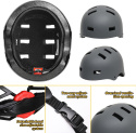 KASK ROWEROWY DAMSKI MĘSKI SPORT REGULOWANY KASK ROWEROWY DAMSKI MĘSKI SPORT REGULOWANY