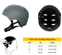 KASK ROWEROWY DAMSKI MĘSKI SPORT REGULOWANY