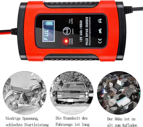PROSTOWNIK ŁADOWARKA DO AKUMULATORA LCD 12V 5A PROSTOWNIK ŁADOWARKA DO AKUMULATORA LCD 12V 5A