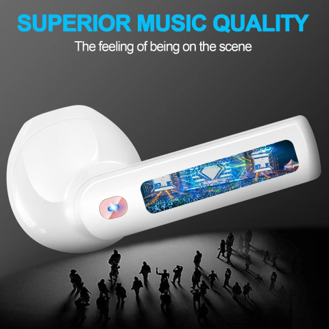 Słuchawki sportowe bezprzewodowe douszne T2 Pro powerbank Bluetooth 5.1 Słuchawki sportowe bezprzewodowe douszne T2 Pro powerbank Bluetooth 5.1