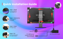 TAŚMA LED 1M RGB i IC DO KOMPUTERA PC USB 5V TAŚMA LED 1M RGB i IC DO KOMPUTERA PC USB 5V