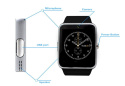 Smartwatch Cyfrowy Zegarek Bluetooth Willful SW016