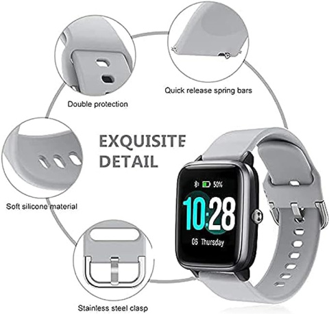 SMARTWATCH ZEGAREK DOOK SZARY FITNESS ID205L SMARTWATCH ZEGAREK DOOK SZARY FITNESS ID205L
