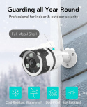 Kamera IP WiFi Full HD Zewnętrzna mikrofon IP66 Kamera IP WiFi Full HD Zewnętrzna mikrofon IP66