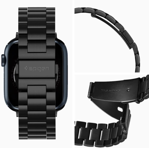 PASEK STALOWY DO APPLE WATCH 4 5 6 7 8 SE 42/44mm PASEK STALOWY DO APPLE WATCH 4 5 6 7 8 SE 42/44mm