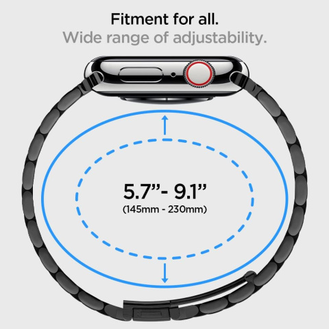 PASEK STALOWY DO APPLE WATCH 4 5 6 7 8 SE 42/44mm PASEK STALOWY DO APPLE WATCH 4 5 6 7 8 SE 42/44mm