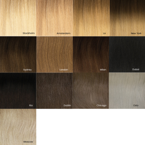 Balmain DoubleHair Extensions 22" brąz Balmain DoubleHair Extensions 22" brąz