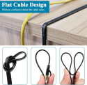 KABEL SIECIOWY PŁASKI LAN ETHERNET CAT7 15M CZARNY KABEL SIECIOWY PŁASKI LAN ETHERNET CAT7 15M CZARNY