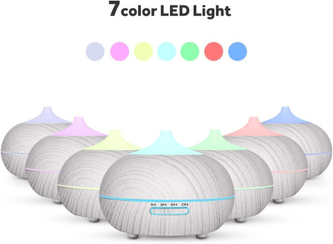 NAWILŻACZ POWIETRZA DYFUZOR ZAPACHOWY LAMPKA LED NAWILŻACZ POWIETRZA DYFUZOR ZAPACHOWY LAMPKA LED