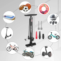 POMPKA ROWEROWA Z MANOMETREM STACJONARNA WEIDMAX POMPKA ROWEROWA Z MANOMETREM STACJONARNA WEIDMAX