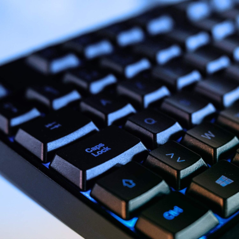 Przewodowa klawiatura membranowa KLIM Chroma RGB QWERTY czarna US Przewodowa klawiatura membranowa KLIM Chroma RGB QWERTY czarna US