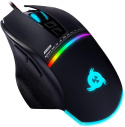 Przewodowa mysz KLIM SKILL gamingowa optyczna RGB czarna DPI 4000 Przewodowa mysz KLIM SKILL gamingowa optyczna RGB czarna DPI 4000