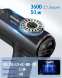 MOCNY PISTOLET DO MASAŻU MASAŻER CIAŁA MASSAGE WIBRACYJNY 6 GŁOWIC MOCNY PISTOLET DO MASAŻU MASAŻER CIAŁA MASSAGE WIBRACYJNY 6 GŁOWIC
