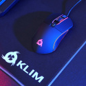 Przewodowa mysz KLIM AIM gamingowa optyczna RGB czarna DPI 7000