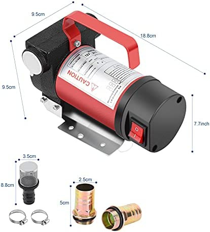 POMPA ELEKTRYCZNA DO OLEJU NAPĘDOWEGO 12V POMPA ELEKTRYCZNA DO OLEJU NAPĘDOWEGO 12V