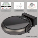 Robot sprzątający WiFi Profi-Care PC-BSR 3043 aplikacja język polski czarny Robot sprzątający WiFi Profi-Care PC-BSR 3043 aplikacja język polski czarny