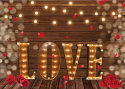Tło fotograficzne do zdjęć walentynkowe miłość LOVE 210x150cm DREWNO Tło fotograficzne do zdjęć walentynkowe miłość LOVE 210x150cm DREWNO