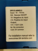 Zasilacz TDK-Lambda DPX15-48WS12 12 V 1250 mA Zasilacz TDK-Lambda DPX15-48WS12 12 V 1250 mA