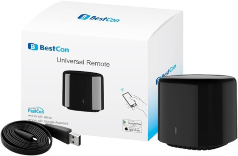 BroadLink RM4C Mini pilot podczerwieni WiFi smart home bramka BroadLink RM4C Mini pilot podczerwieni WiFi smart home bramka