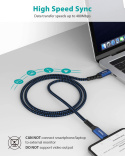 Kabel USB C do USB C NIMASO 3szt 0,3M+1M+2M 60W szybkie ładowanie 480 mb/s