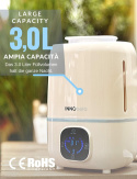 Nawilżacz powietrza dyfuzor aromaterapia ultradźwiękowy pilot i zegar Nawilżacz powietrza dyfuzor aromaterapia ultradźwiękowy pilot i zegar