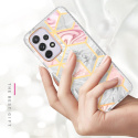 ETUI OBUDOWA GLAMOUR MARMUR WZORY GEOMETRYCZNE Samsung Galaxy A53 5G