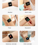 SMARTWATCH ZEGAREK MĘSKI POLSKIE MENU ROZMOWY CIŚNIENIE PULS SPORT ZDROWIE SMARTWATCH ZEGAREK MĘSKI POLSKIE MENU ROZMOWY CIŚNIENIE PULS SPORT ZDROWIE