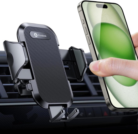 Uniwersalny SOLIDNY Uchwyt samochodowy do telefonu na kratkę wentylacyjną Uniwersalny SOLIDNY Uchwyt samochodowy do telefonu na kratkę wentylacyjną
