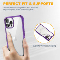 Etui 360° przód i tył iPhone 14 Pro Max ochrona na aparat fioletowy Etui 360° przód i tył iPhone 14 Pro Max ochrona na aparat fioletowy