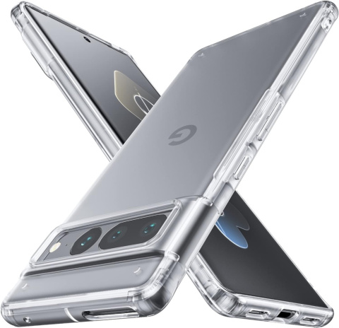 Etui do Google Pixel 7 PRO gumowe obudowa mat case przezroczyste Etui do Google Pixel 7 PRO gumowe obudowa mat case przezroczyste
