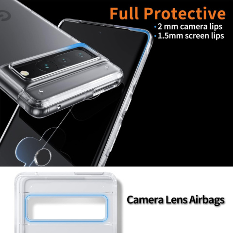 Etui do Google Pixel 7 PRO gumowe obudowa mat case przezroczyste Etui do Google Pixel 7 PRO gumowe obudowa mat case przezroczyste