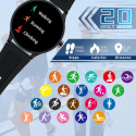 SMARTWATCH INTELIGENTNY ZEGAREK DAMSKI NY20 WODOODPORNY FITNESS SPORTOWY