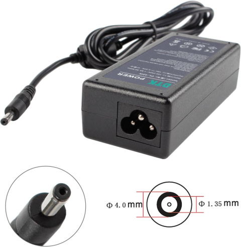 Ładowarka zasilacz sieciowy DTK DL-190237 do ASUS 19V 2,37 A 45W 4x1,35 mm Ładowarka zasilacz sieciowy DTK DL-190237 do ASUS 19V 2,37 A 45W 4x1,35 mm