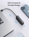 Koncentrator USB 3.0 ADAPTER HUB 4w1 LAN 1000 Mpbs KARTA SIECIOWA RJ45 Koncentrator USB 3.0 ADAPTER HUB 4w1 LAN 1000 Mpbs KARTA SIECIOWA RJ45