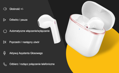 Słuchawki sportowe bezprzewodowe douszne T2 Pro powerbank Bluetooth 5.1 Słuchawki sportowe bezprzewodowe douszne T2 Pro powerbank Bluetooth 5.1