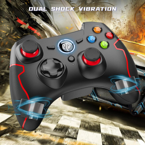 Kontroler Bezprzewodowy GamePad podwójne wibracje EasySMX PC PS3 Android Kontroler Bezprzewodowy GamePad podwójne wibracje EasySMX PC PS3 Android