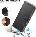 Etui z klapką skórzane na magnes portfel do Samsung Galaxy A33 5G Czarne Etui z klapką skórzane na magnes portfel do Samsung Galaxy A33 5G Czarne